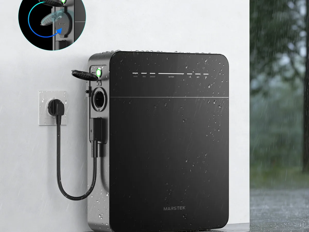 Venus E Mini in de regen, IP65 waterdicht