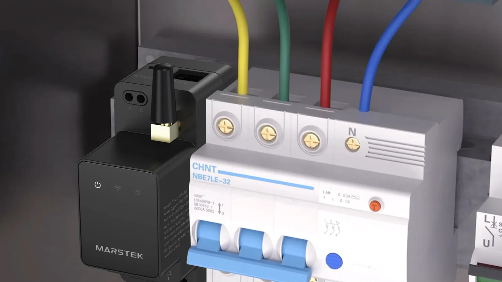 P1-poort op de slimme meter: Marstek CT-meter thuisbatterij