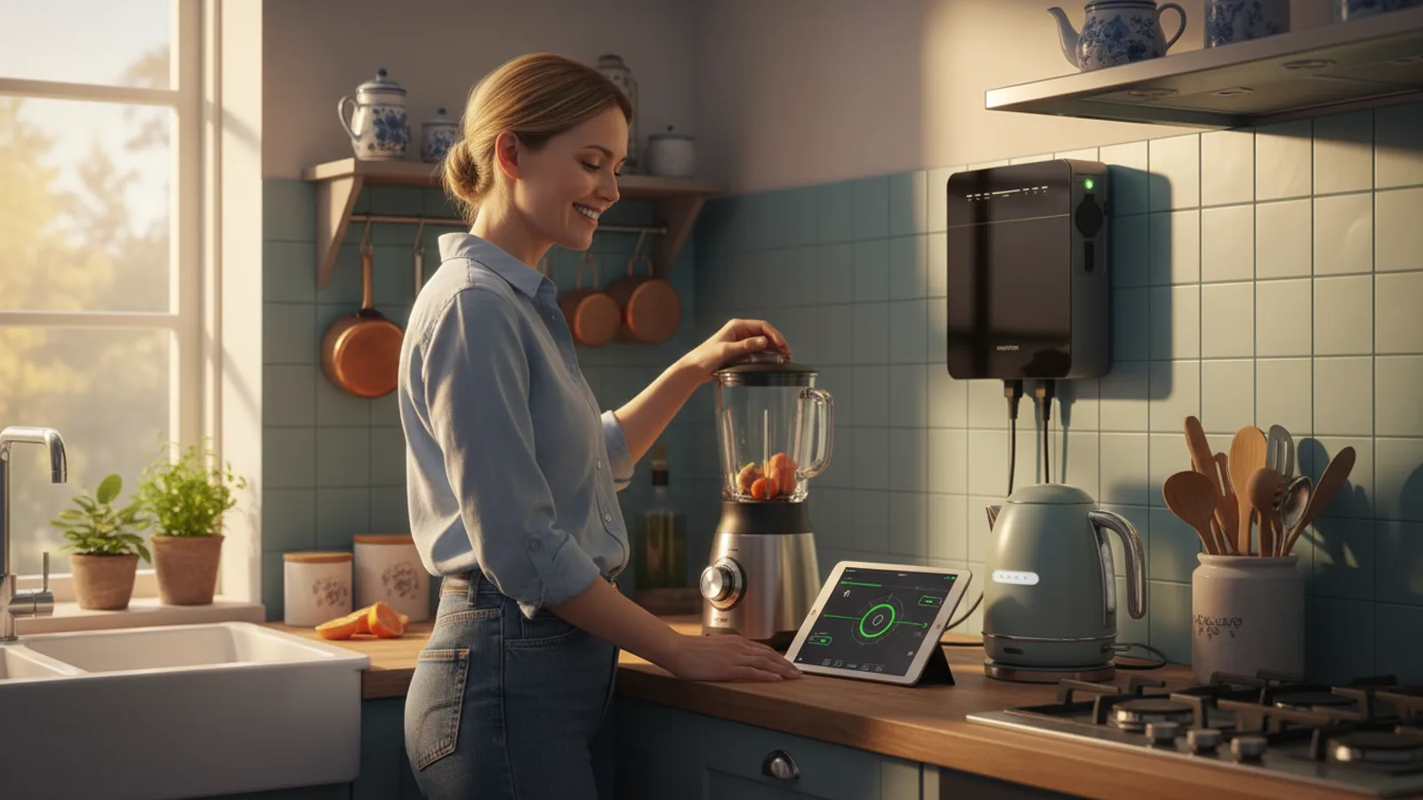 Terugleverkosten vermijden: Marstek Venus E Mini in de keuken, zelf zonnestroom verbruiken