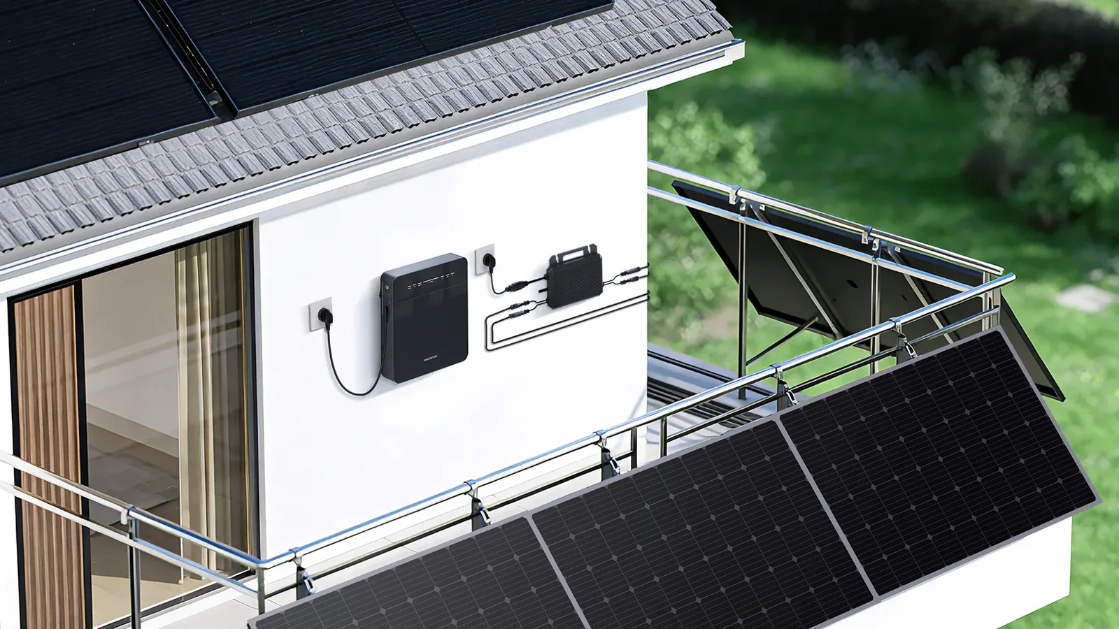 Marstek Venus E Mini thuisbatterij in een appartement met VvE, compact in een kast bij de meterkast
